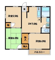 ファミール河本の物件間取画像